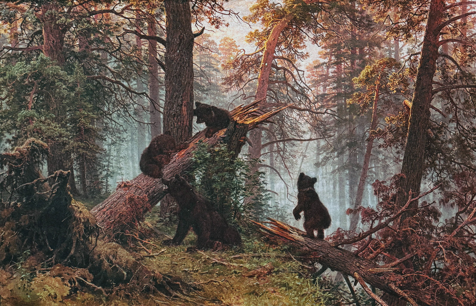 Шишкин. Русский лес